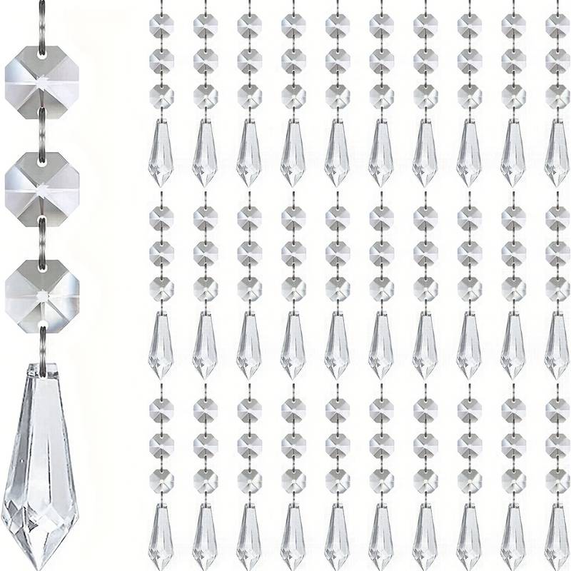 Hanging Plastic Crystal Beads Wedding Crystal Ornaments Chandelier Garland  Clear Acrylic Crystal Garland For Wedding Decoration (icicle Style) - Temu  Bulgaria